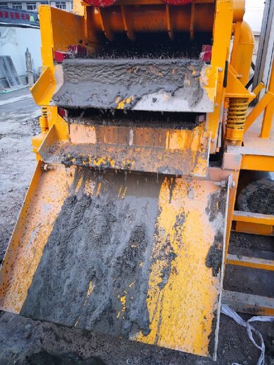 商丘洗沙厂泥浆分离器便于移动,打桩泥浆分离器